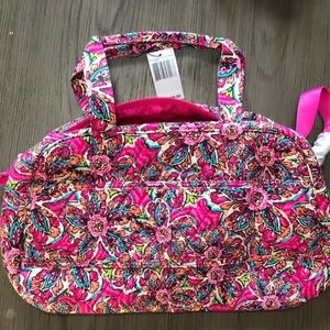 Vera Bradley compact traveler bag